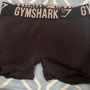 Black Gymshark fit shorts. Size medium